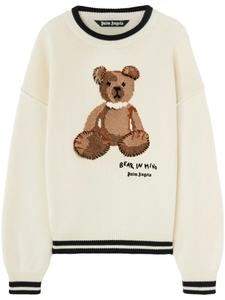 Palm Angels свитер Bear In Mind, белый