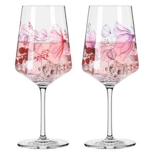 Набор бокалов Sommersonett, 2 предмета Ritzenhoff, розовый/фиолетовый/прозрачный