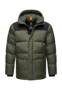Стеганая куртка Миккеш Ragwear, темно-оливковый