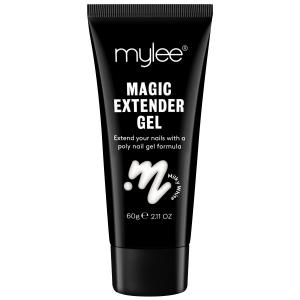 Гель-лак для ногтей magic extender gel (farblos) Mylee, magic extender gel milky white, вес 60 гр.