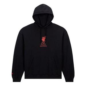Толстовка x lfc loose-fit logo hoodie 'black' Converse, черный