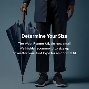 Мужские кроссовки Allbirds Wool Runner Mizzle, водоотталкивающие дышащие повседневные прогулочные кроссовки из экологически чистой мериносовой шерсти, темно-серый/светло-серый