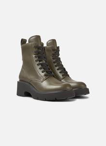 Ботинки женские Camper Milah высокие на толстой подошве, темно-зеленый