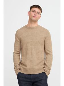 Пуловер BLEND Strick, коричневый