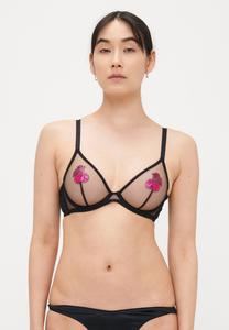 Бюстгальтер Agent Provocateur PERRI BRA, Black/Fuchsia/Black