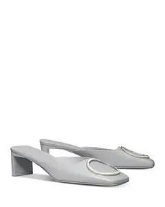 Женские туфли-лодочки с кольцом Tory Burch, серый