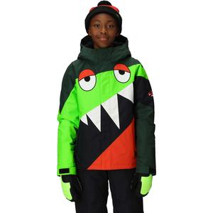 Детская утепленная зимняя куртка Snaggletooth Owen 686, Borealis Green Colorblock