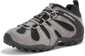 Мужские тактические рабочие ботинки Merrell Chameleon 8 Stretch, водонепроницаемый нубук и верх из сетки, ультра-легкие походные боевые ботинки