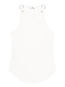 Топ без рукавов Courrèges, белый