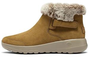 Зимние ботинки Skechers с мехом и боковой застежкой, желто-коричневый