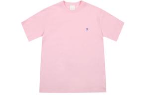 Футболка унисекс розовая MLB