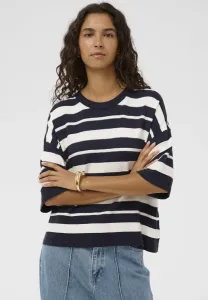 Футболка slspina с принтом в виде квадратной формы Soaked In Luxury, India Ink/White Stripe