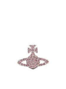 Серьги Grace Bas Relief Orb с кристаллами Vivienne Westwood, серебяный