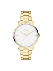 s.Oliver Современные и вневременные золотые наручные часы