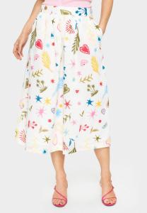 Юбка А-силуэта JACQISZ Saint Tropez, мультиколор