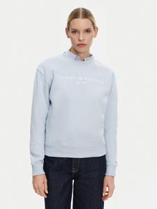 Свитшот relaxed fit WW0WW39791 Tommy Hilfiger, голубой