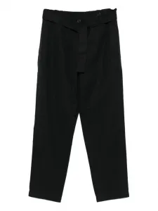 Хлопковые брюки с поясом Marc O'Polo, синий