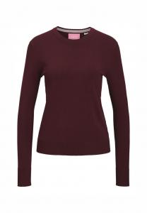 Джемпер JJXX JXCARA CREW NECK, Cabernet/Dark Red