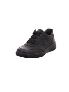 Semler Удобные кроссовки на шнуровке черного цвета