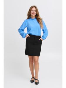 Pulz Юбка PZBINDY, стандартный крой, цвет «Черная красавица»