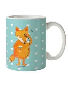 Детская кружка Лис Властелин без слов в бирюзовой пастели Mr. & Mrs. Panda