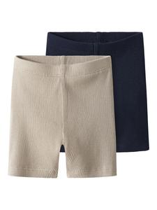 Узкие брюки TWO SOON, цвет Beige/Navy