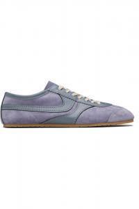 Dries Van Noten Фиолетовые замшевые кроссовки