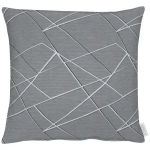 Декоративная подушка Vio с наволочкой и наполнителем, 1 шт. Apelt, Grau + gemustert