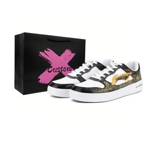 Li-Ning Li Ning Floating Boat Slip Resistant Abrasion Resistant Low top Skateboard Shoes Men's White