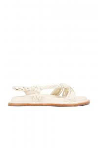 Сандалии на узел Iverly Acler, vanilla