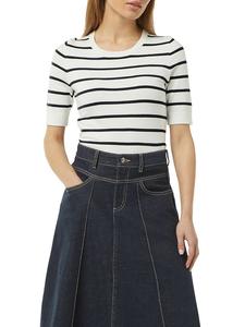 Свитер comma, белый/черный