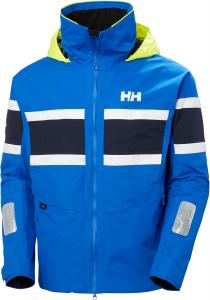 Куртка Helly-Hansen Salt Original - мужская парусная куртка Flag Stripe, водонепроницаемая HELLY TECH, с капюшоном со светоотражающими элементами Helly Hansen, 543 Cobalt 2.0