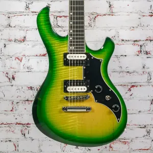 Gibson - Victory Figured Top - Электрогитара - Iguana Burst - с жестким чехлом - x0135