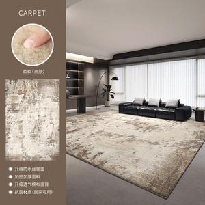 Budis Ковер 140х200 см для гостиной/спальни в итальянском стиле лайт-люкс, моющийся, устойчивый к пятнам, звукоизоляционный, Sweet Chestnut