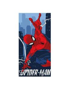 Spiderman Детское пляжное полотенце «Человек-паук» - мягкое и впитывающее банное полотенце синего цвета