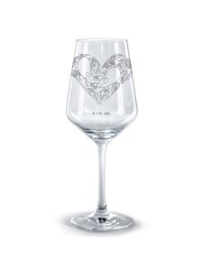 Бокал для вина с изображением мышиного сердца без слов в прозрачном виде Mr. & Mrs. Panda