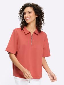 Heine Рубашка поло цвета грейпфрута