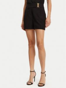 Шорты из ткани с широкими штанинами 251-SHOU.F Morgan, черный