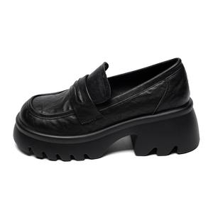 Женские лоферы ZHR коричневые