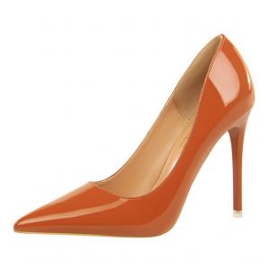 GOSO Красные женские туфли на тонком каблуке 10,5 см, цвет Red