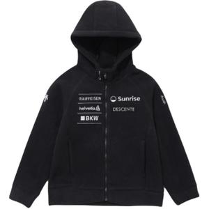 Швейцарские горнолыжные куртки и пальто унисекс Descente, черный