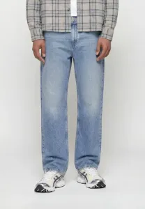 Потертые джинсы прямого кроя Eightyfive, Light Blue