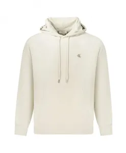 Хлопковый вязаный свитер Calvin Klein, бежевый