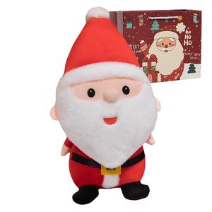 Очаровательная плюшевая игрушка в виде Санта Клауса, Снеговика и мультяшного оленя, плюшевая кукла, высота 23см/40см/50см Happy Fish