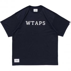Футболка Academy 01 Logo WTAPS, синий