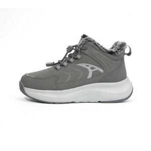 LAOMEIHUA Мужские повседневные кроссовки Mid top Black/Gray