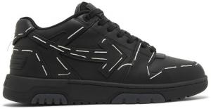 Кроссовки Off-White Out of Office 'Sartorial Stitch - Black', черный
