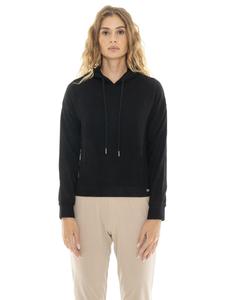 LEONE 1947 APPAREL Женская толстовка с капюшоном в рубчик Pearl