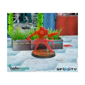 Маркеры подражания кибермаске — Скьяворо общевойсковой армии с плазменной винтовкой, Infinity - Tokens, Markers & Templates (Customeeple)