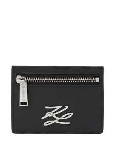Картхолдер K/Autograph на молнии Karl Lagerfeld, черный